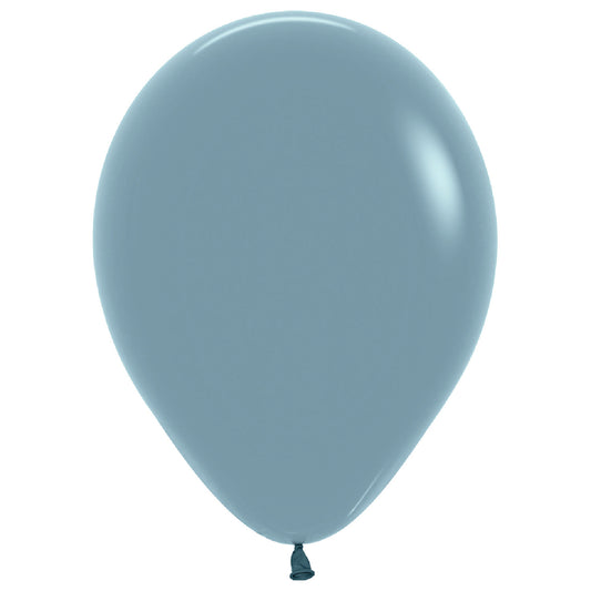 Pastel Dusk Blue 140 Balloons - 12" Latex (50ct)