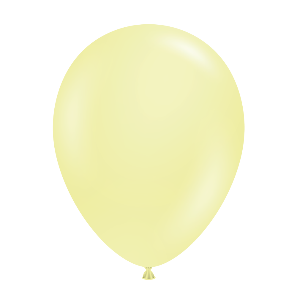 Pastel Lemonade Balloons - 11" Latex (100ct)