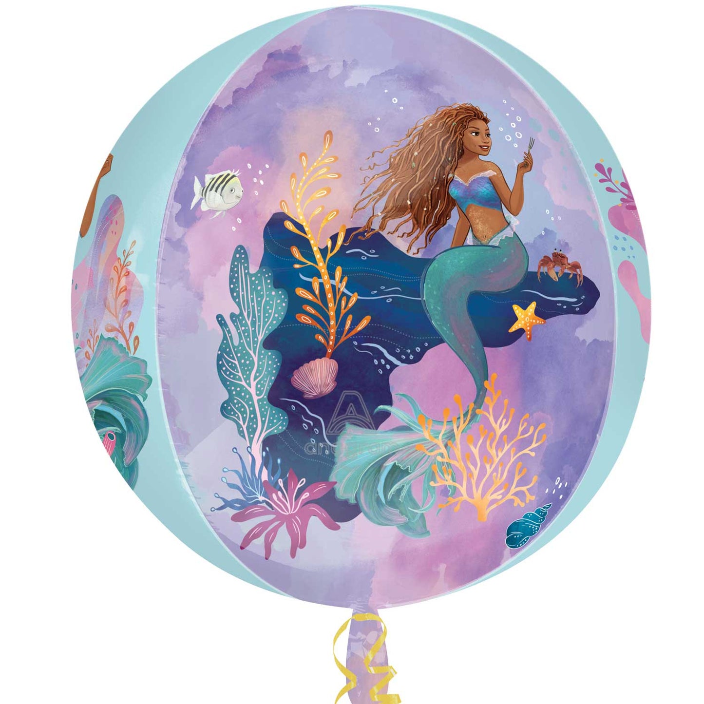 Little Mermaid Live Action Orbz - 15" x 16"