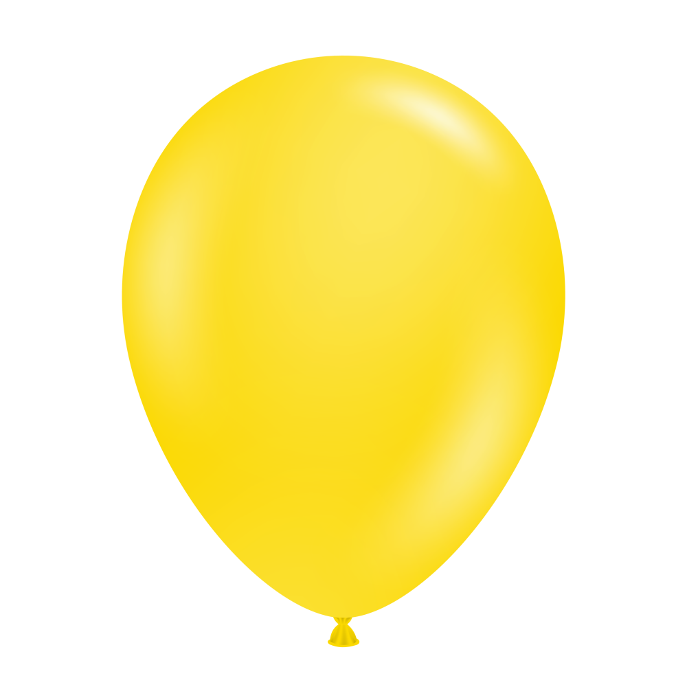 Yellow Balloons - 11" Latex (100ct)