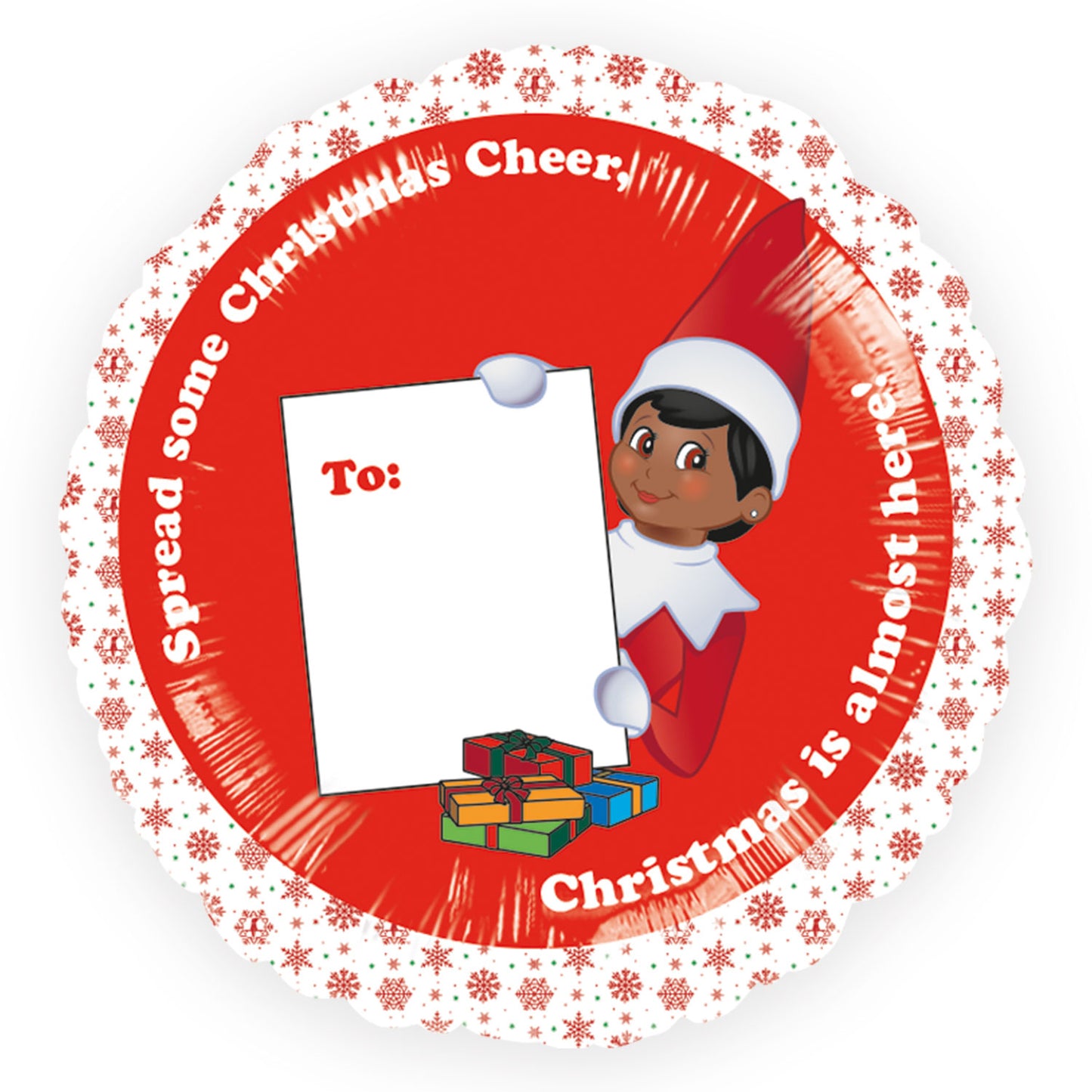 Write-on The Elf on the Shelf Balloon - 18" Foil