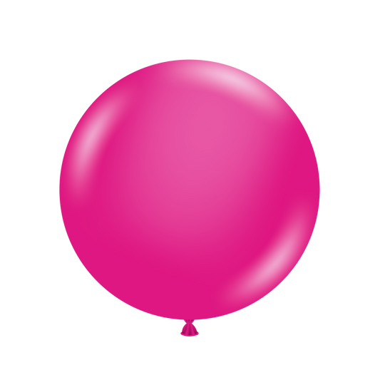 Pastel Hot Pink Balloons - 17" Latex (5ct)