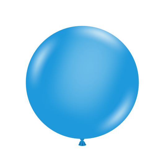 Blue Balloons - 17" Latex (5ct)