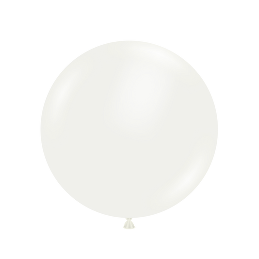 White Balloons - 17" Latex (5ct)