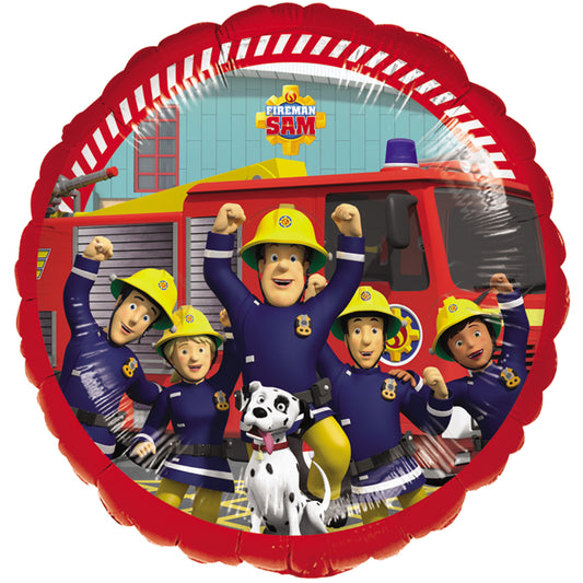 The Fireman Sam Balloon - 18" Foil