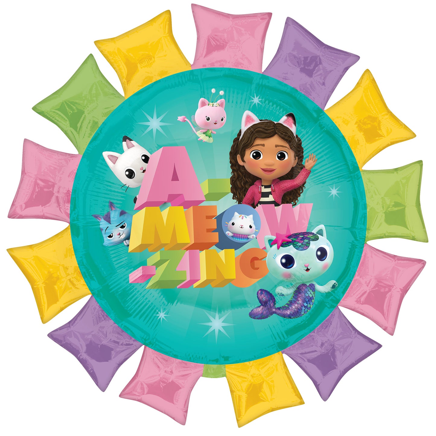 Gabby's Dollhouse Supershape Balloon - 27" Foil