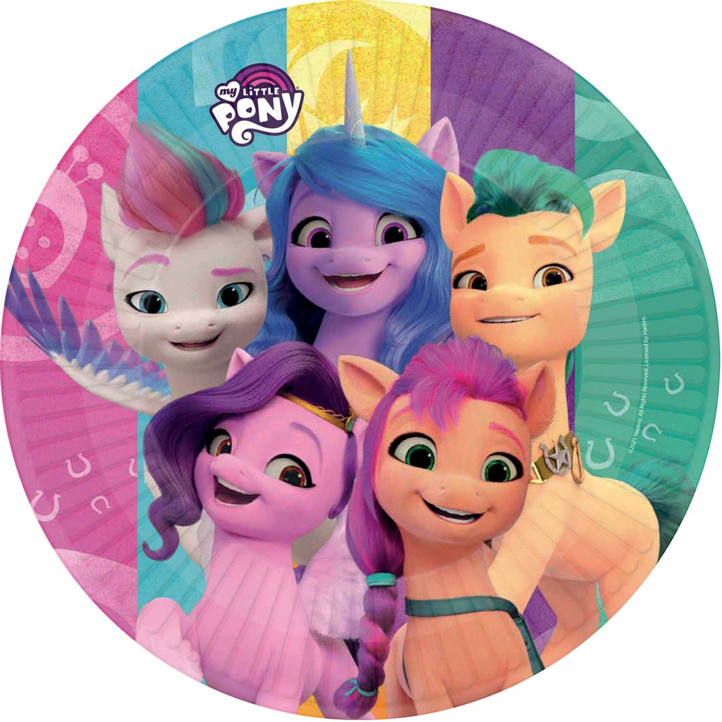 My Little Pony Paper Plates - 23cm (8ct)