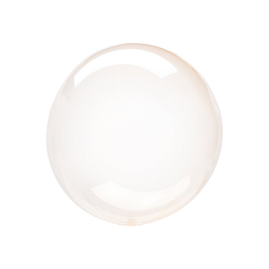 Crystal Clearz Petites Orange Packaged Balloons -12"/30cm S15 - 1 PC