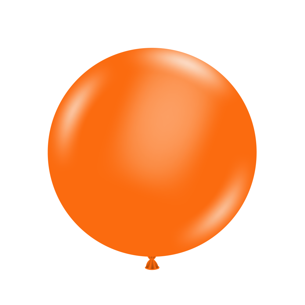Orange Balloons - 36" Latex (2ct)