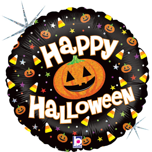 Halloween Fun Standard Balloon - Foil 18" Packaged
