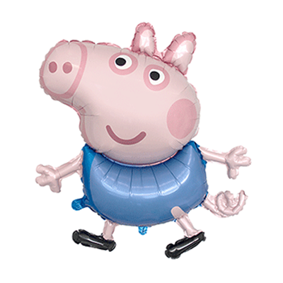 George Pig Supershape Balloon - Foil (40″ x 27") UnPackaged