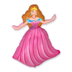 Princess Mini Shape Air-Filled Balloon – Foil