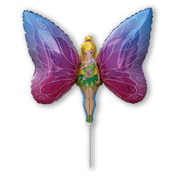 Butterfly Fairy Mini Shape Air-Filled Balloon – Foil14"