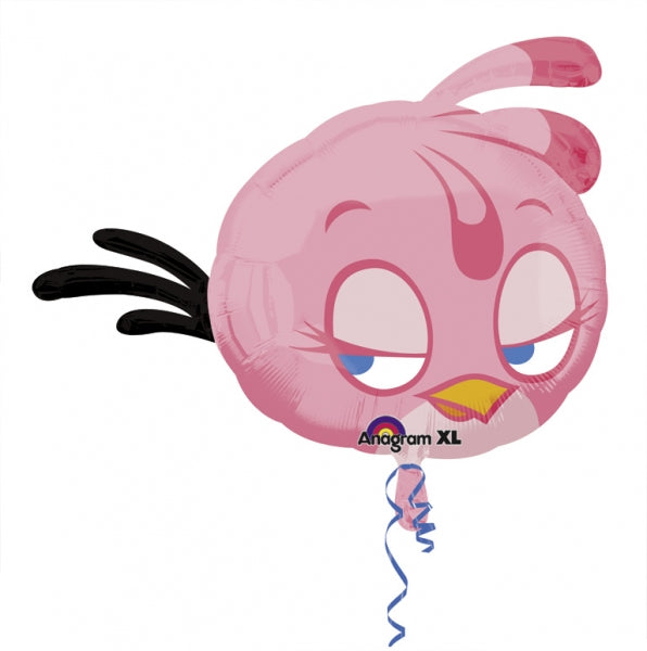 Angry Birds Pink Supershape Balloon - Foil