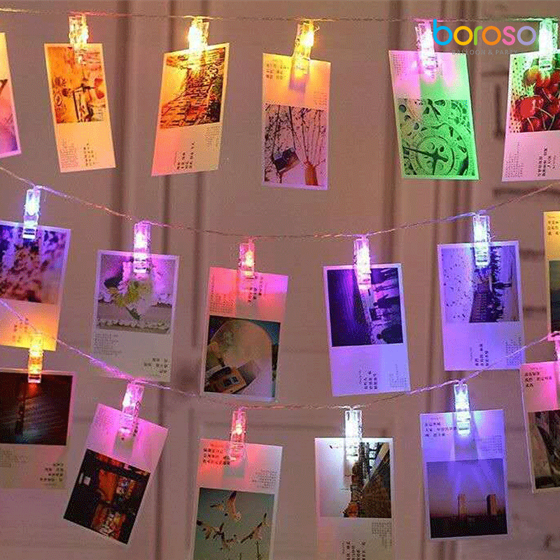 Garland of WHITE LED Clips - (1pc)