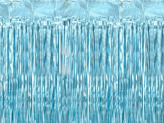 Blue Party Curtain - (90 x 250cm)