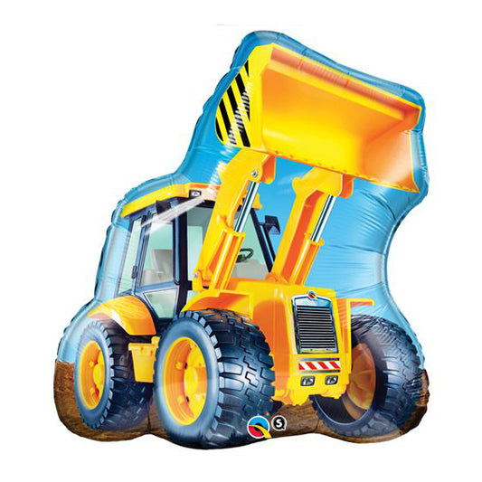 Construction Loader Supershape Balloon - 32" Foil