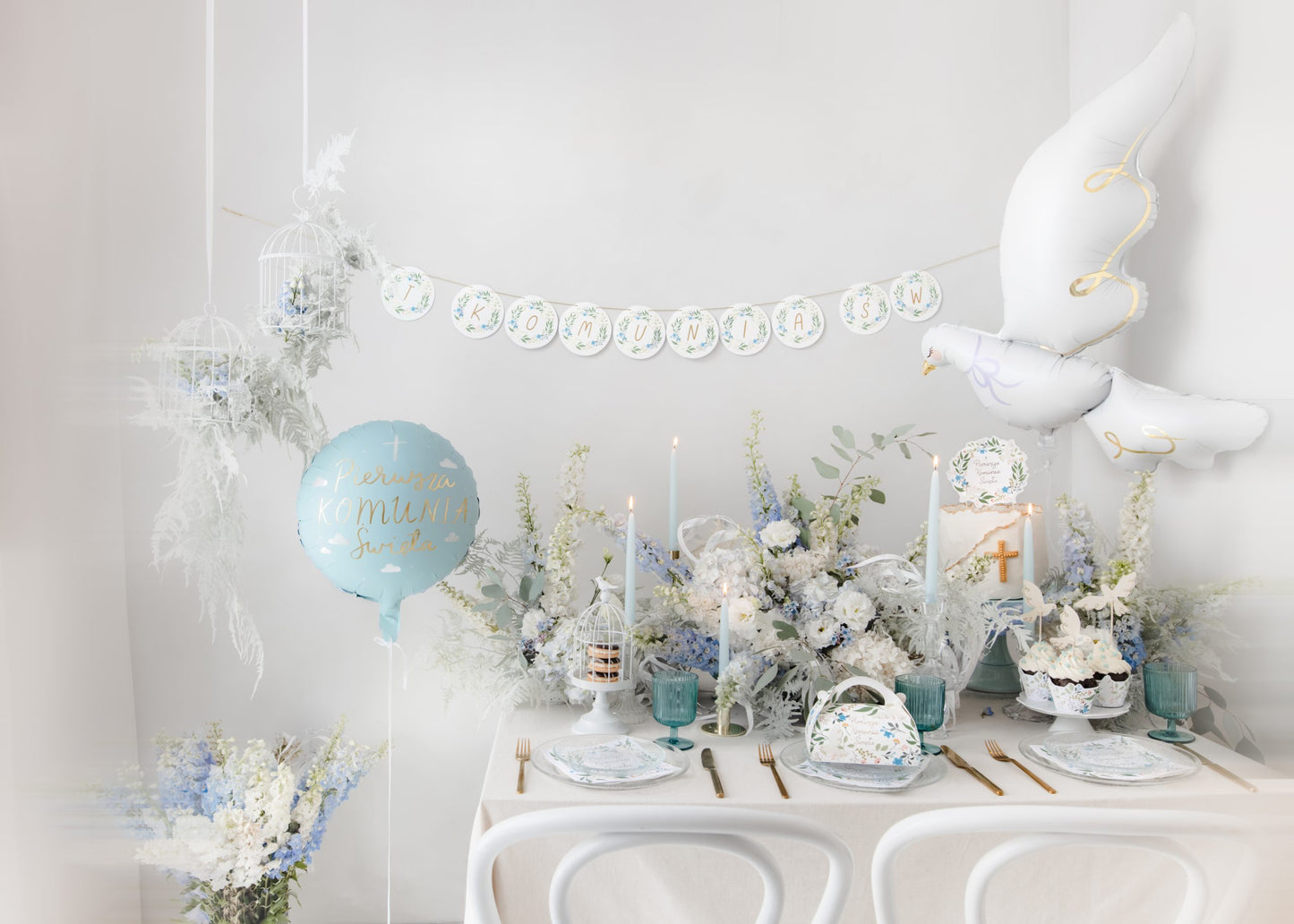 Dove Foil Balloon - 80x100 cm