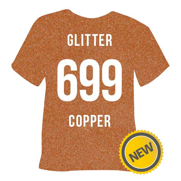 POLI-FLEX® Glitter Copper - (1m X 50 cm)