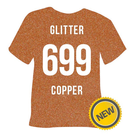 POLI-FLEX® Glitter Copper - (1m X 50 cm)