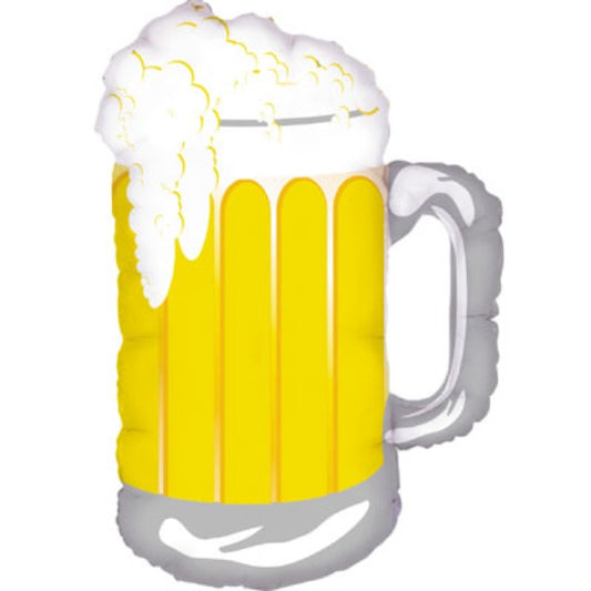 Frosty Mug Supershape Balloon - Foil