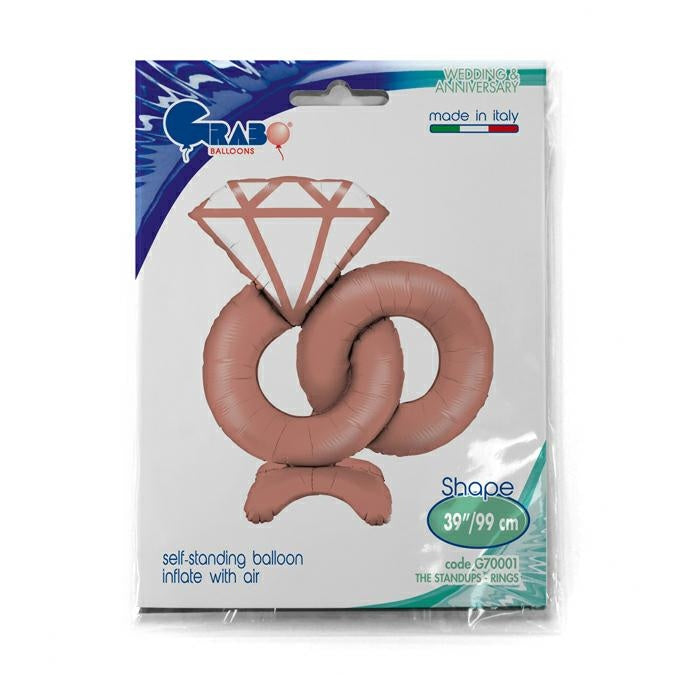 The Standups - Ring Single SuperShape XL Foil -39"/99cm Foil AIR FILLED