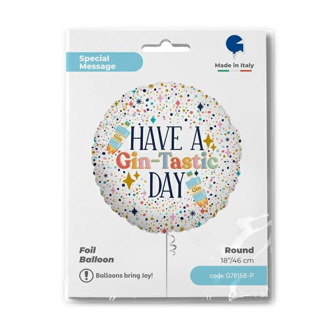 Have A Gin-tastic Day Balloon - 18" Foil