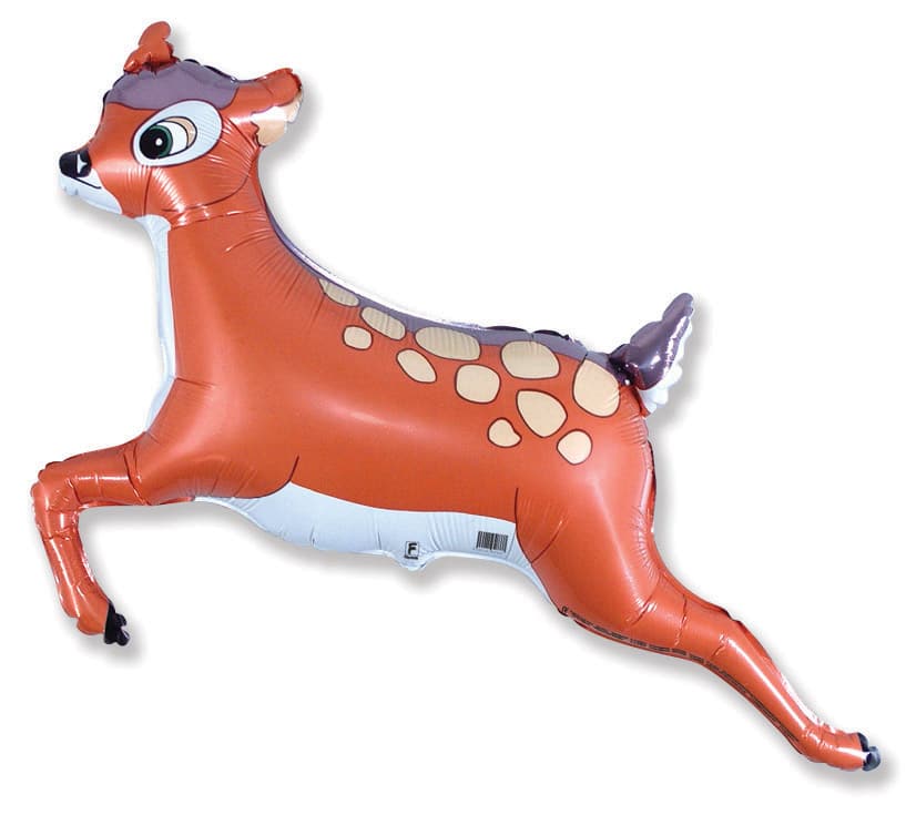 Gazelle Supershape Balloon - Foil