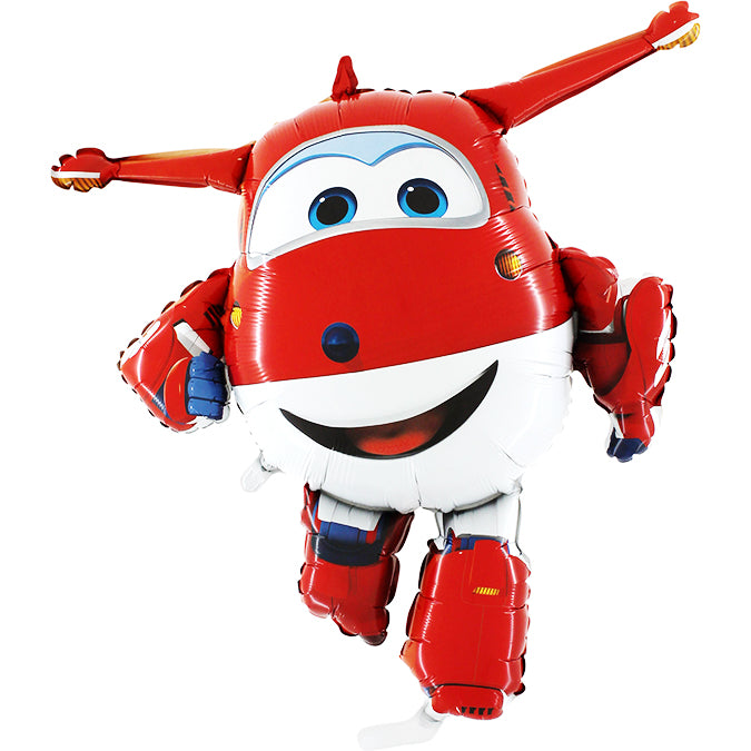 Super Wings Jett Supershape Balloon - (37"x 35") Foil