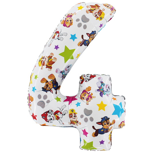 Paw Patrol No 4 Balloon - 26" Foil