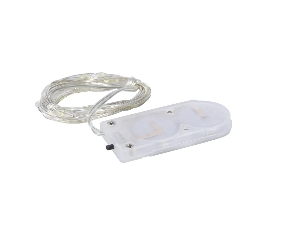 Elements LED Button Cell Light 20 Bulbs Cool White - 1pc