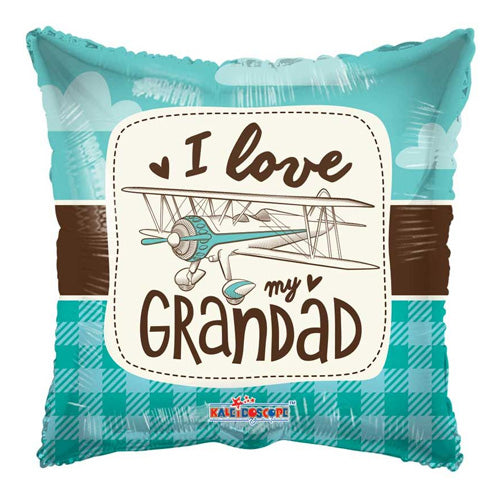 I Love My Grandad Balloon - 18" Foil