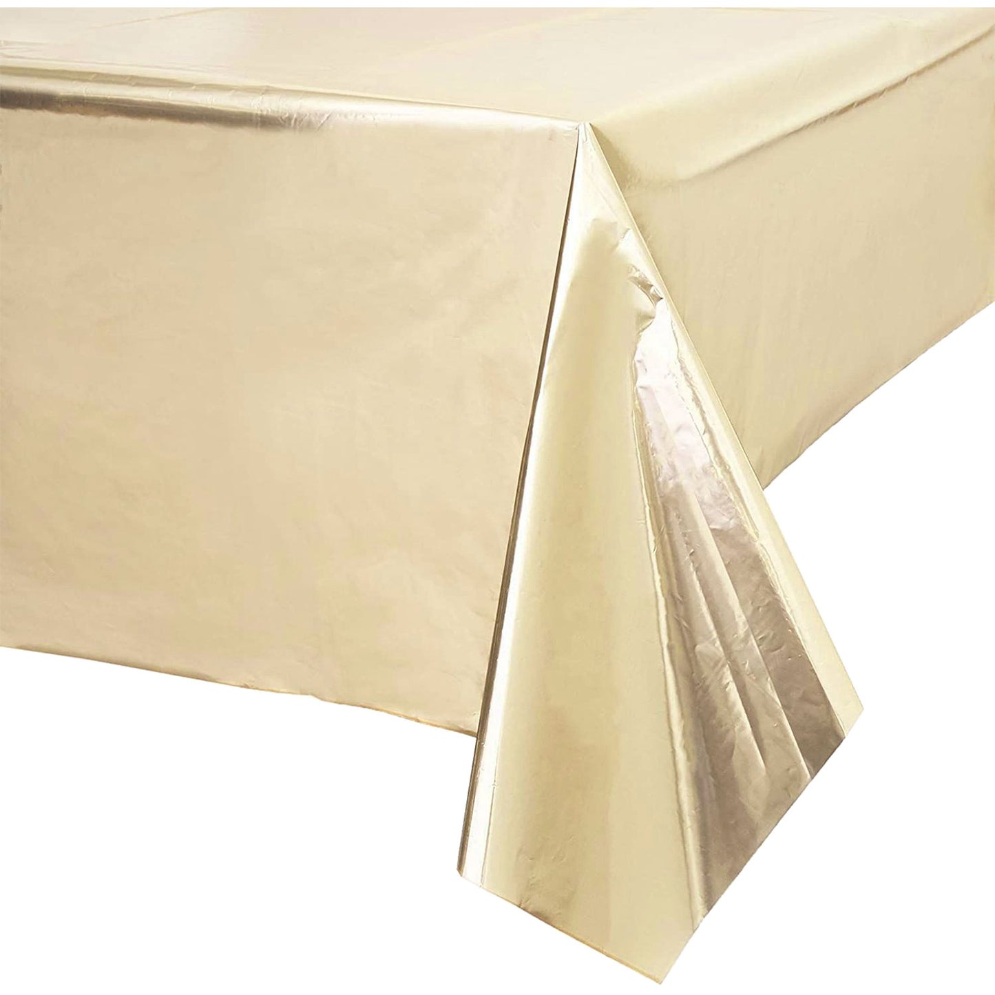 Metallic Gold Tablecovers 1.8m x 1.2m - 1 PC
