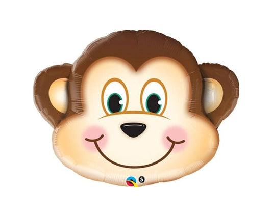 Mischievous Monkey Supershape Balloon - Foil 35"