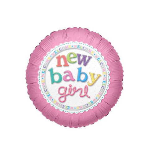 New Baby Girl - 18 Foil