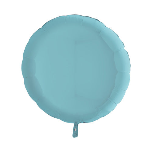 Pastel Blue Round Balloon - 36" Foil