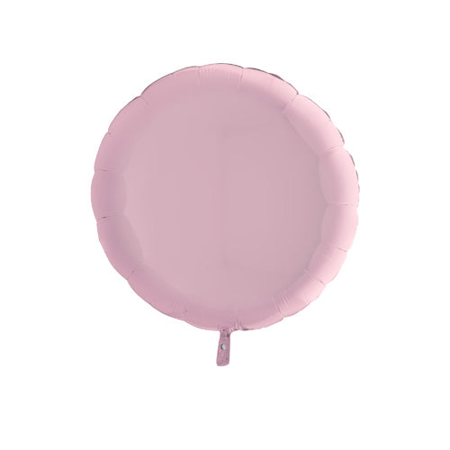 Pastel Pink Round Balloons - 36" Foil