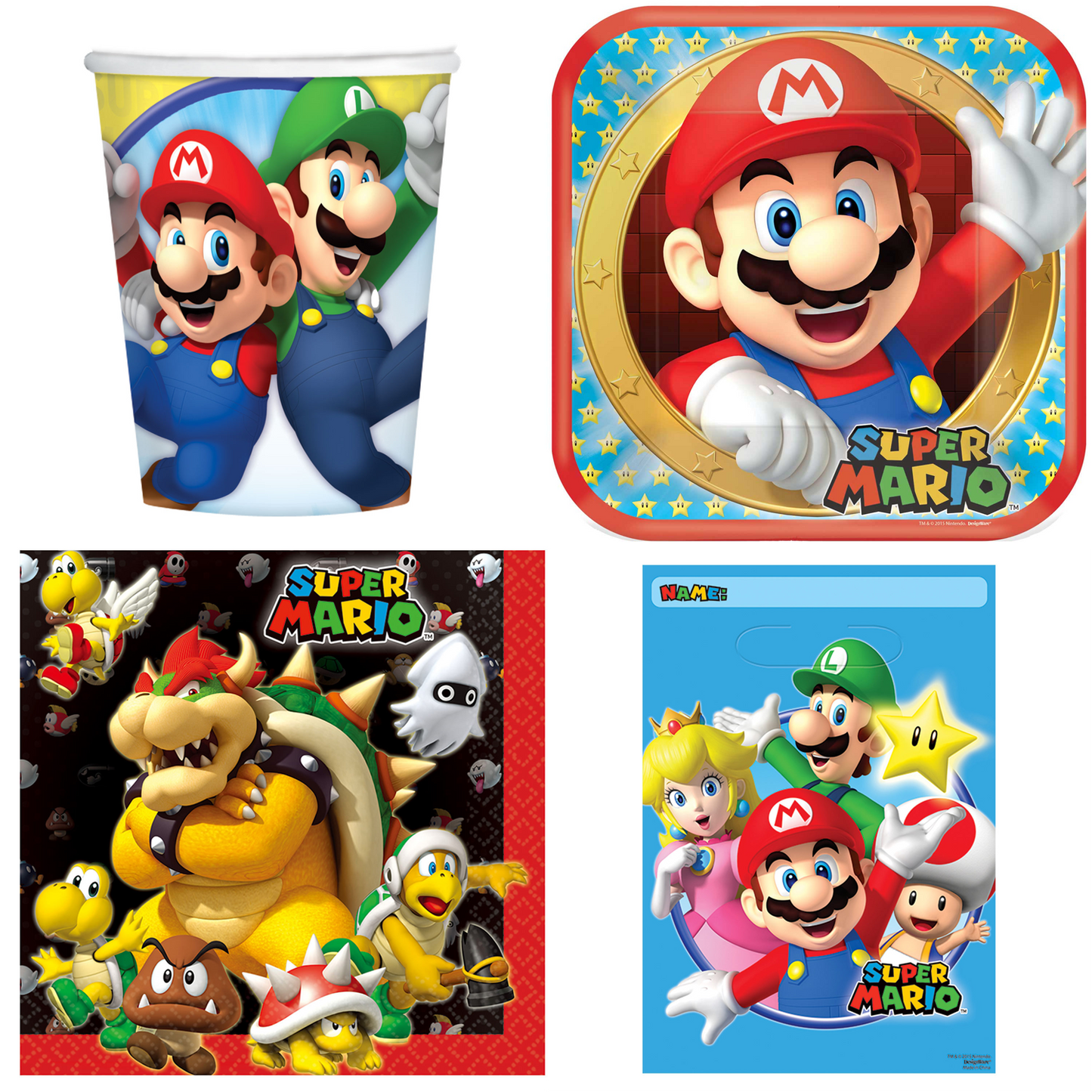 Super Mario Party Pack - (4 piece)