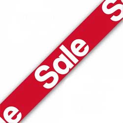 Sale Banner - (2.6m)(6ct)