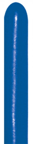 Fashion Solid Royal Blue Modelling Balloons -360s Latex (50ct)