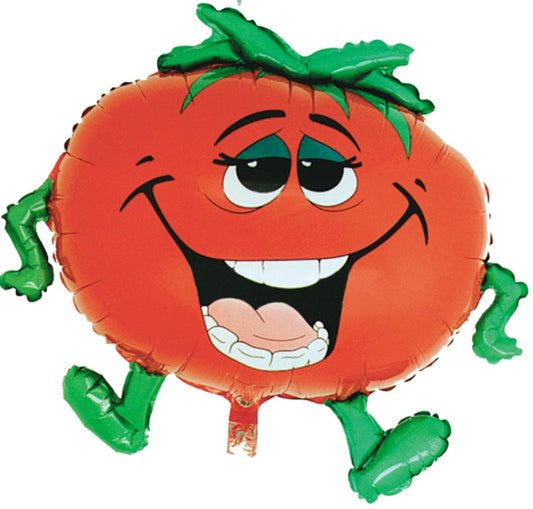 Tomato Supershape Balloon - Foil