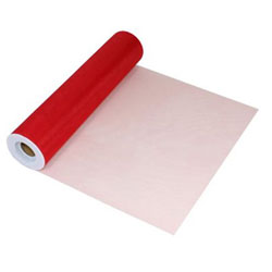 Red Tulle - (12" x 23m)