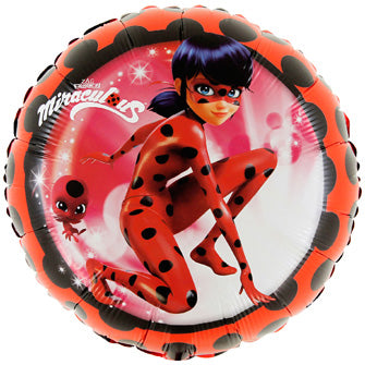 Miraculous Round Balloon - 18" Foil