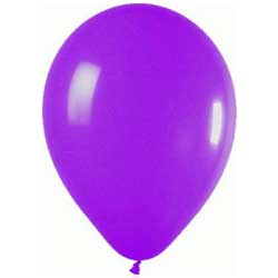 Fashion Solid 051 Violet Balloons - 12" Latex (50ct)