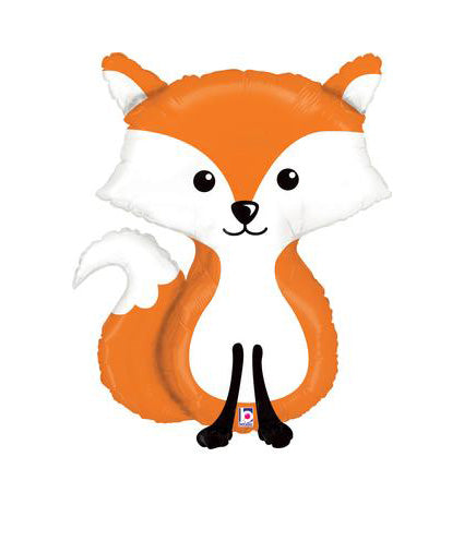 Woodland Fox Supershape Balloon - Foil 36"