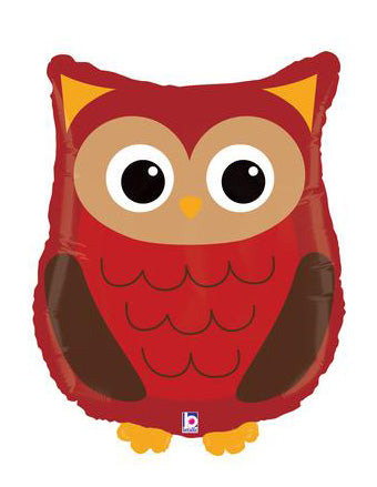 Woodland Creatures Owl Supershape Balloon - Foil
