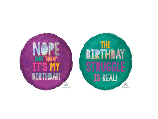 Young and Fab Birthday Balloon - 18" Foil