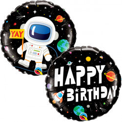 Astronaut Birthday Balloon - 18" Foil