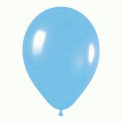 Satin 438 Caribbean Blue Balloons - 5" Latex (100ct)