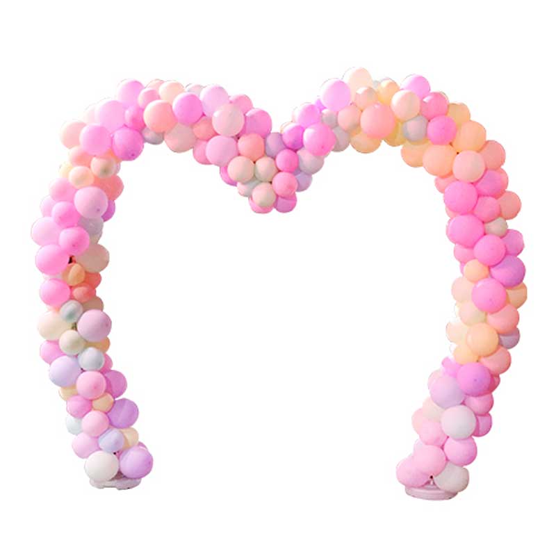 Arch in Heart Shape - 2.2m Aluminium